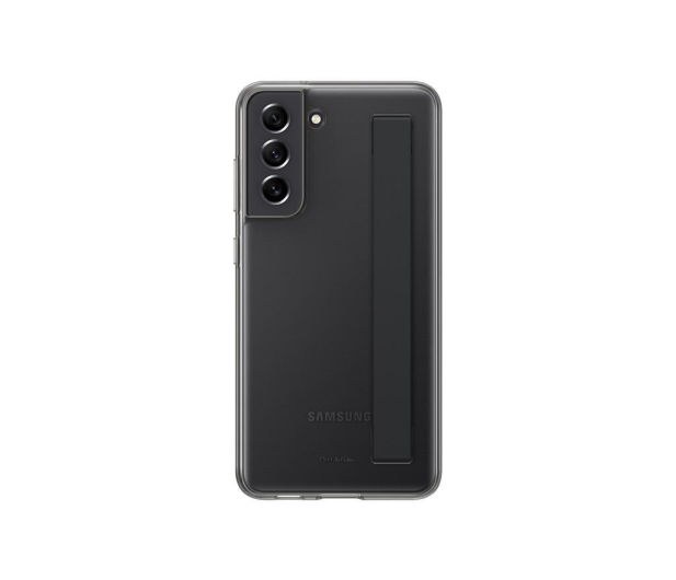 Samsung Slim Strap Cover do Galaxy S21 FE czarny - 709975 - zdjęcie